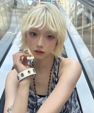 ショート カラー 💎透明感カラー特化 💎TAISEIのヘアスタイル