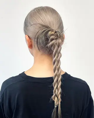ヘアアレンジ デザインカラー💖/ ヘアセット/manaのヘアスタイル