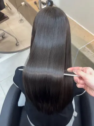 ロング カラー パーマ 《柔らかhair𓍯 》木村美姫のヘアスタイル