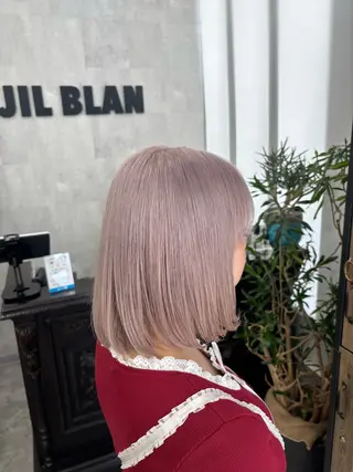 カラー 市毛 結菜のヘアスタイル