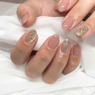 ネイル パラジェルネイル 大人可愛/シンプルのネイルデザイン