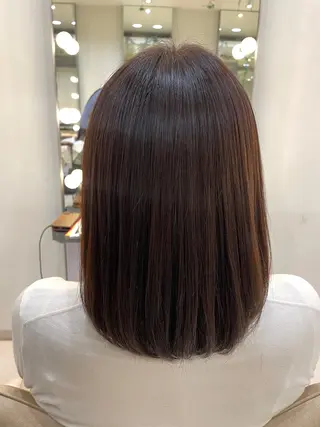 ミディアム salowin suite 柏所属・髪質改善専門 YOSHIのヘアスタイル