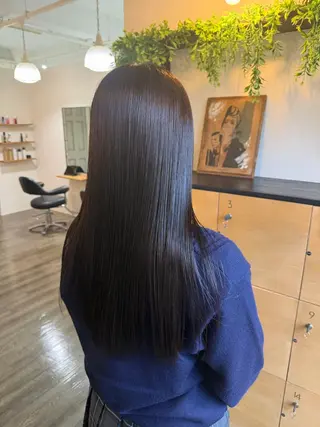 ロング 宮澤 弥湖のヘアスタイル