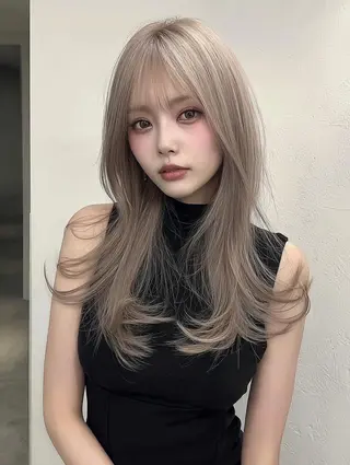 ロング 周防 頼翔のヘアスタイル