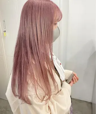 ロング カラー 似合わせベージュ 🍯ayumi🍯のヘアスタイル