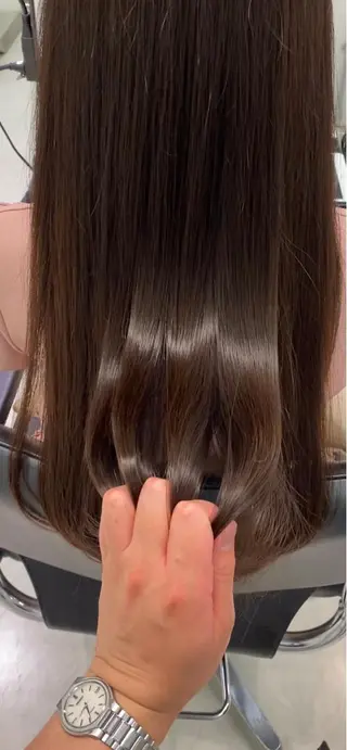 ロング カラー ヘアアレンジ 似合わせ専門美容師 なかじまのヘアスタイル