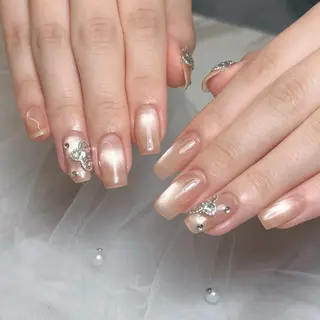 ネイル mau🩵nail 堺筋本町｜心斎橋のネイルデザイン