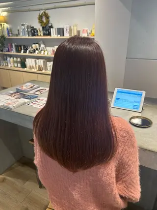 ロング カラー aina ⠀ ⠀ ⠀のヘアスタイル