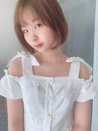 ショート カラー 山口 一馬のヘアスタイル