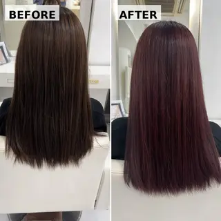 ロング 🫧髪質改善 縮毛矯正特化🫧中西のヘアスタイル