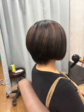 ショート カラー TELA HAIR 幕張本郷店　千尋のヘアスタイル