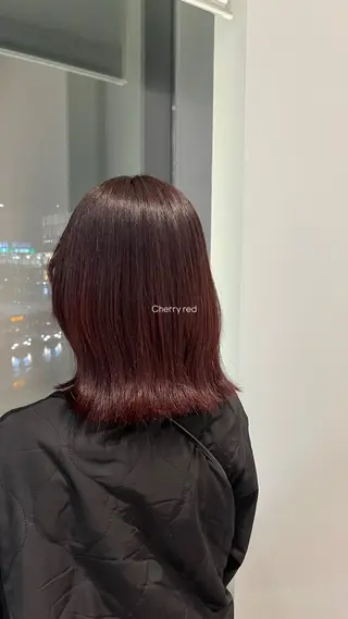 ミディアム 成清 歩生のヘアスタイル