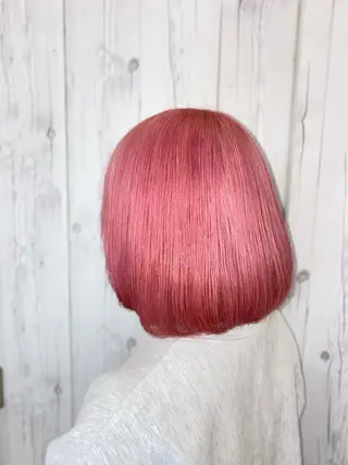 ショート ゆぴ☾‪/推しカラー /ハイトーンのヘアスタイル