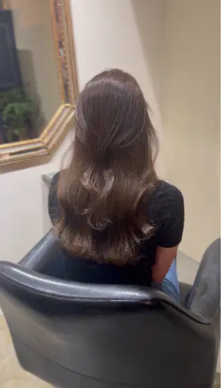 ロング カラーモデル募集中 ブリーチなし露口峻大のヘアスタイル