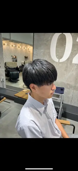 ショート 滝本 承太朗のヘアスタイル