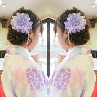 ヘアアレンジ エムズハウス所属・野末 美穂のヘアスタイル