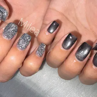 ネイル Milea🩵 Sayaka🪩のネイルデザイン