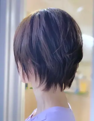 ショート 縮毛矯正専門店 Aoneエーワンのヘアスタイル
