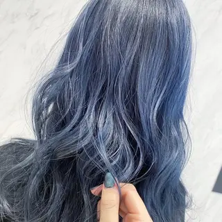 ロング カラー マンツーマン女性 美容師 奏のヘアスタイル