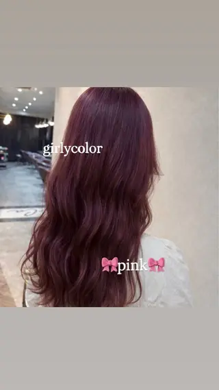 セミロング powderhair_luminity所属・矢澤涼夏 🎀ツヤ髪のヘアスタイル