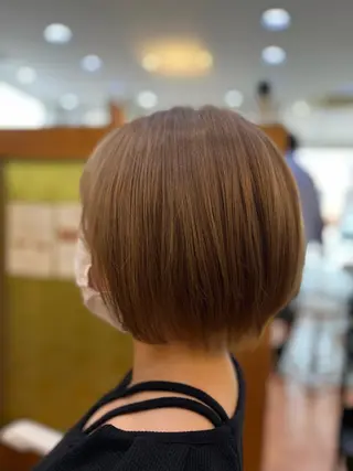 ショート カラー 🥀髪質改善/ 透明感🥀ユイキのヘアスタイル