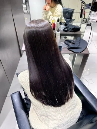 ロング レイヤー×艶髪🤎. 𝜗𝜚hitomiのヘアスタイル