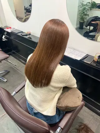 ロング カラー 野町好花 レイヤー/髪質改善のヘアスタイル