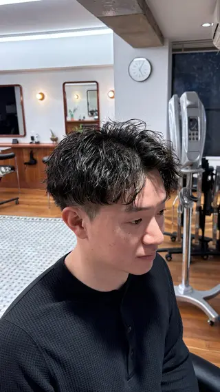 ショート メンズ メンズカット 髙橋創のヘアスタイル