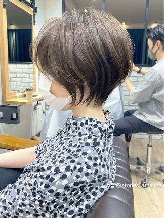ショート 大人ショート特化/ カットモデル/表参道のヘアスタイル