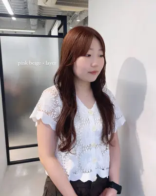ロング カラー マンツーマン半個室 tamuraのヘアスタイル