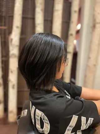 ミディアム 山本 将也のヘアスタイル