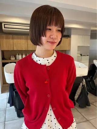 ショート rin 京都美容室のヘアスタイル