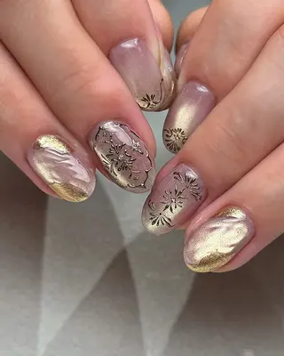 ネイル 手描きアート🎨 tama|竹ノ塚のネイルデザイン