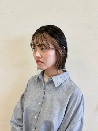ショート カラー ミ ユのヘアスタイル