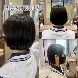 ショート ショート、ボブ/ 川鍋薫のヘアスタイル