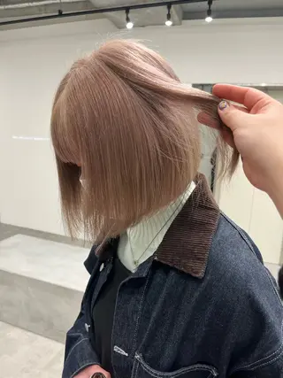 カラー 中村 彩夏のヘアスタイル