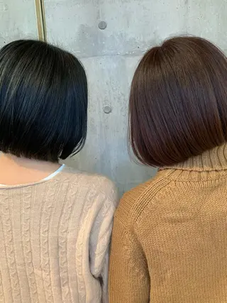 ショート カラー ハイトーン/ショート 村上淳乃🐥のヘアスタイル