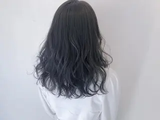セミロング カラー 伊藤 さやかのヘアスタイル