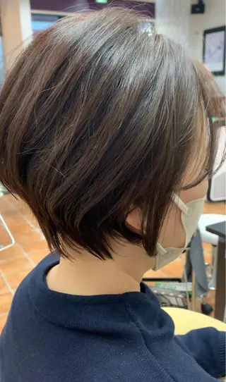 ショート フリーランス理美容師 いさかのヘアスタイル