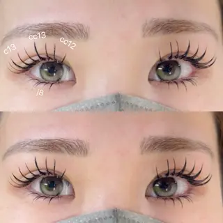 マツエク・マツパ 本多 渚彩のマツエク・マツパデザイン