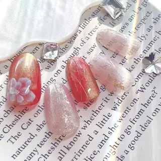 ネイル ❁miju nail 大人上品/自爪育成のネイルデザイン