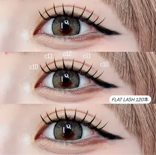 マツエク・マツパ LASHBaby NAOMIのマツエク・マツパデザイン