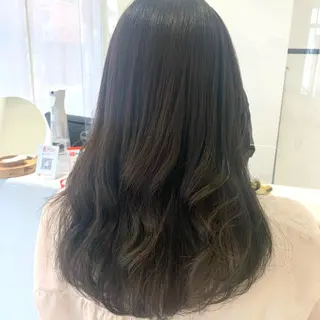 ロング カラー ボブ/美髪矯正 /佐藤　奈巳のヘアスタイル