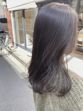 ミディアム newi京橋 【sachi】のヘアスタイル