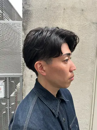 ショート パーマ メンズ 🏆メンズヘア特化 🥇代表りんぺーのヘアスタイル