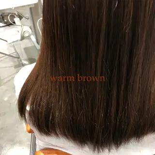 セミロング カラー 🌷ショートレイヤー ヘッドスパ🌷鈴木のヘアスタイル