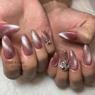 ネイル mks＊nail //  枚方長尾のネイルデザイン