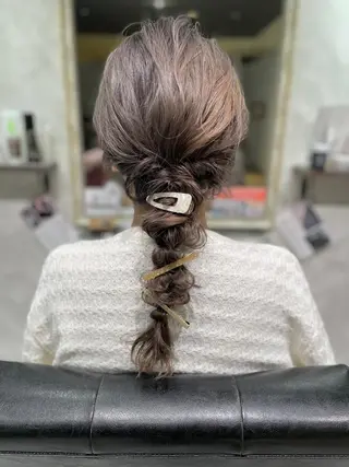 ロング 内藤 まどかのヘアスタイル