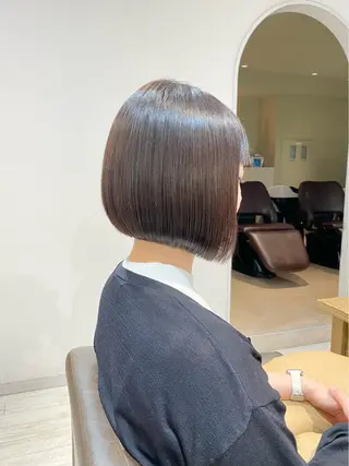 ミディアム ボブ指名No.1🌞 オガタのヘアスタイル