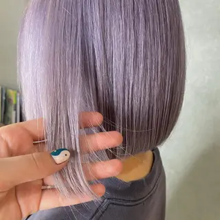 ミディアム カラー 🌱ブリーチ・透明感 カラー/mapi🦭のヘアスタイル